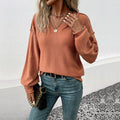 Charlotta | Women's V-Neck Sweater