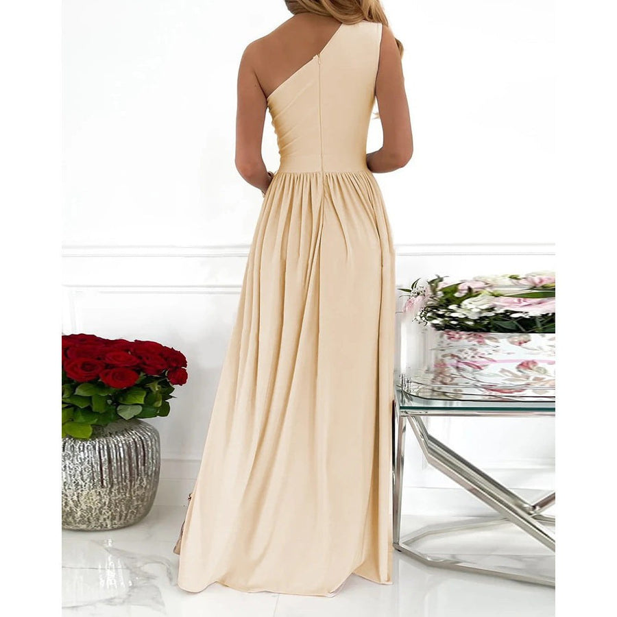 Chasca | Women's Asymmetric Slit Maxi Dress
