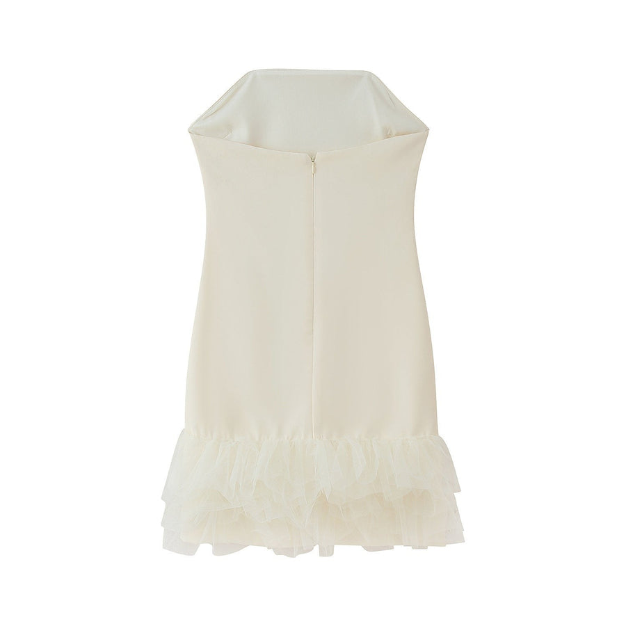 Chiara | Women's Elegant Cocktail Dress in Bandeau Kleid