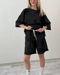 Chiara | Women's Elegant T-Shirt in Black