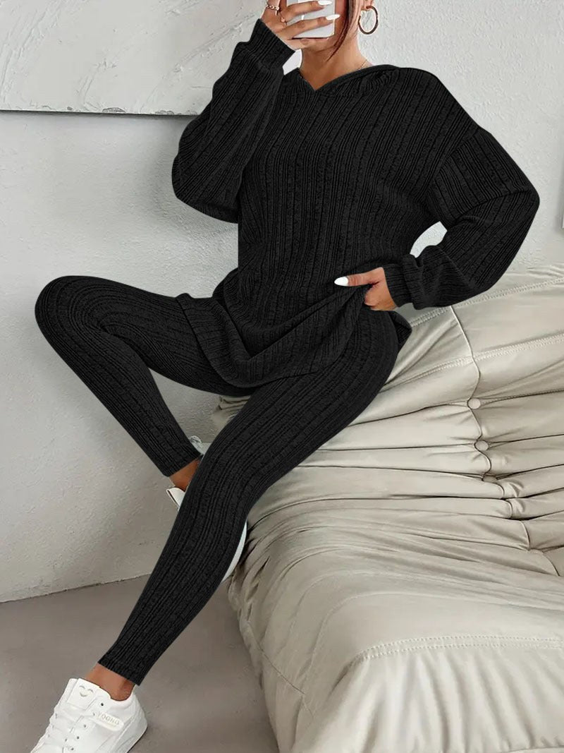 Christiana | Women's Oversized Knit Top in Black