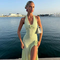 Circe | Women's V-Neck Maxi Dress