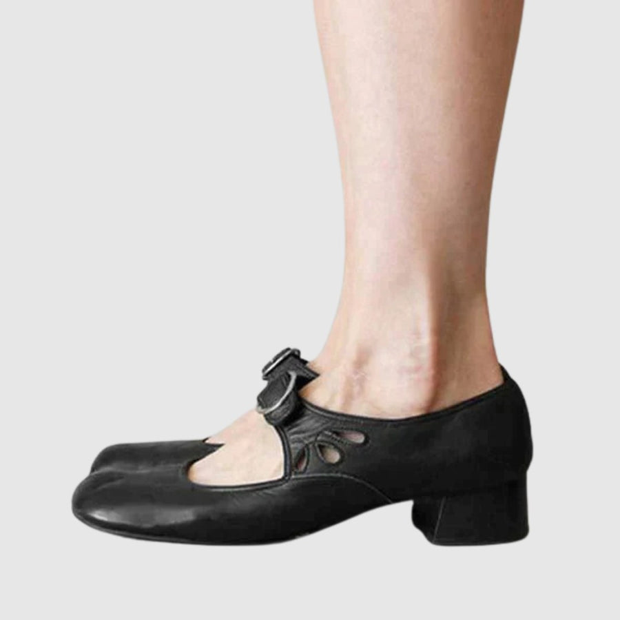 Claire | Women's Buckled Strap Mary Jane Shoes