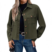 Claire | Women's Pockets Corduroy Jacket