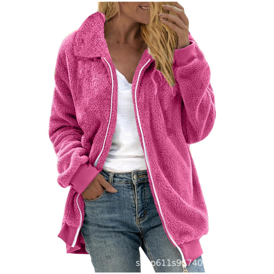 Claire | Women's Oversized Fleece Jacket
