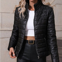 Claribel | Women's Pockets Lightweight Jacket in Black