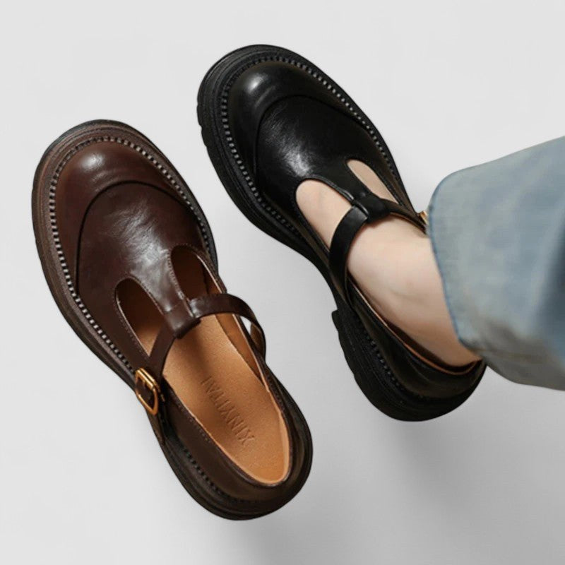 Clarice | Women's Chunky Sole Mary Jane Shoes