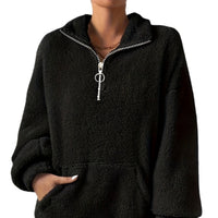 Claudette | Women's Pockets Fleece Sweater