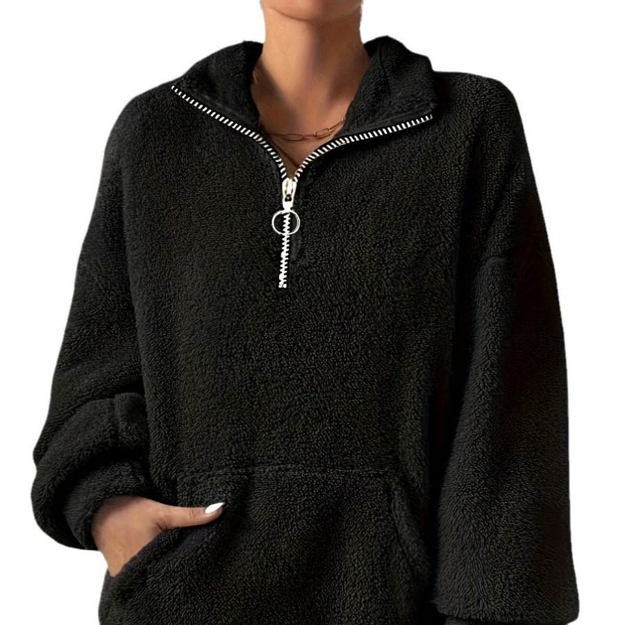 Claudette | Women's Pockets Fleece Sweater
