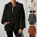 Claudette | Women's Pockets Fleece Sweater