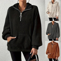 Claudette | Women's Pockets Fleece Sweater