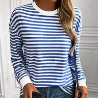 Clelia | Women's Long Sleeve Sweater in Blue