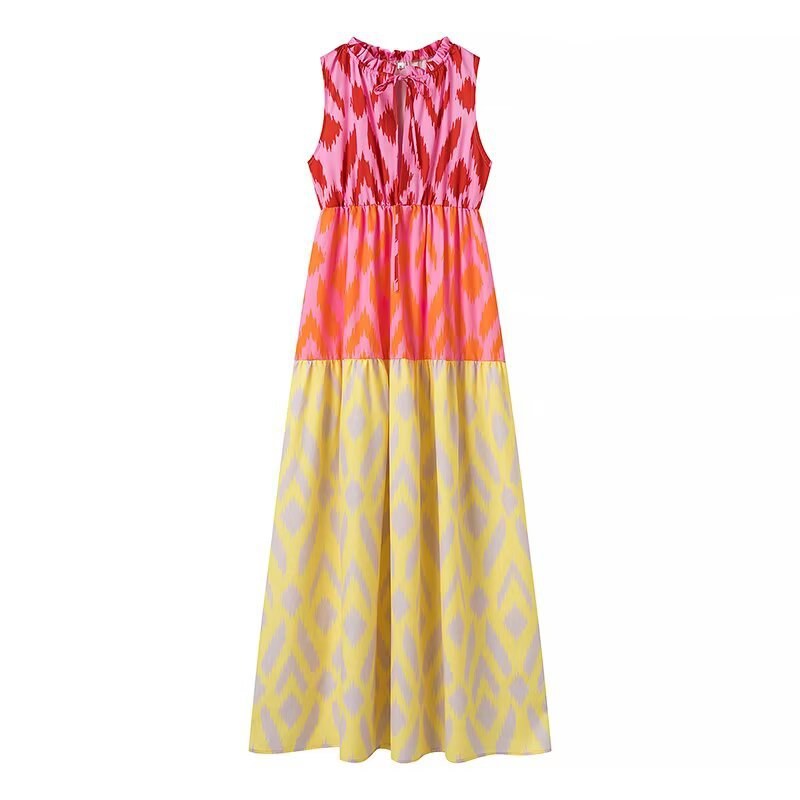 Clematis | Women's Maxi Dress in Multicolor
