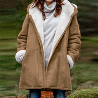 Clemence | Women's Fleece Jacket in Brown