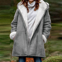 Clemence | Women's Fleece Jacket in Gray