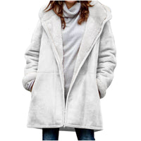 Clemence | Women's Fleece Jacket in Light Gray