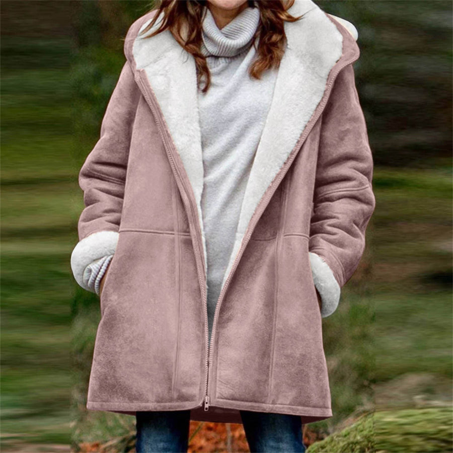 Clemence | Women's Fleece Jacket in Pink