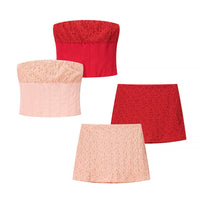 Clementine | Women's Ruffle Elegant Mini Skirt