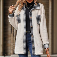 Clementine | Women's Plaid Fleece Jacket