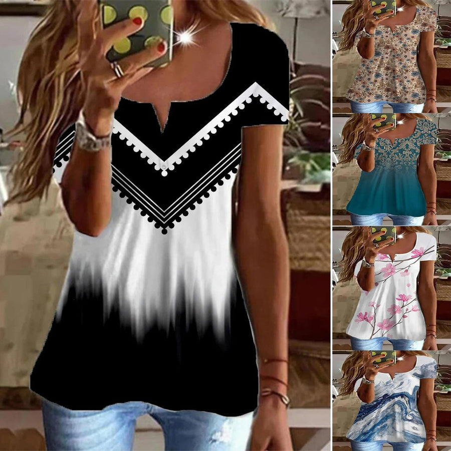 Clementine | Women's Short Sleeve Elegant Shirt
