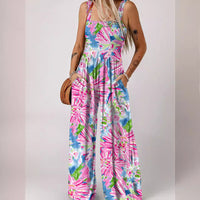 Clotilde | Women's Pockets Jumpsuit in Pink