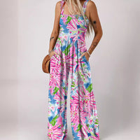 Clotilde | Women's Pockets Jumpsuit in Pink
