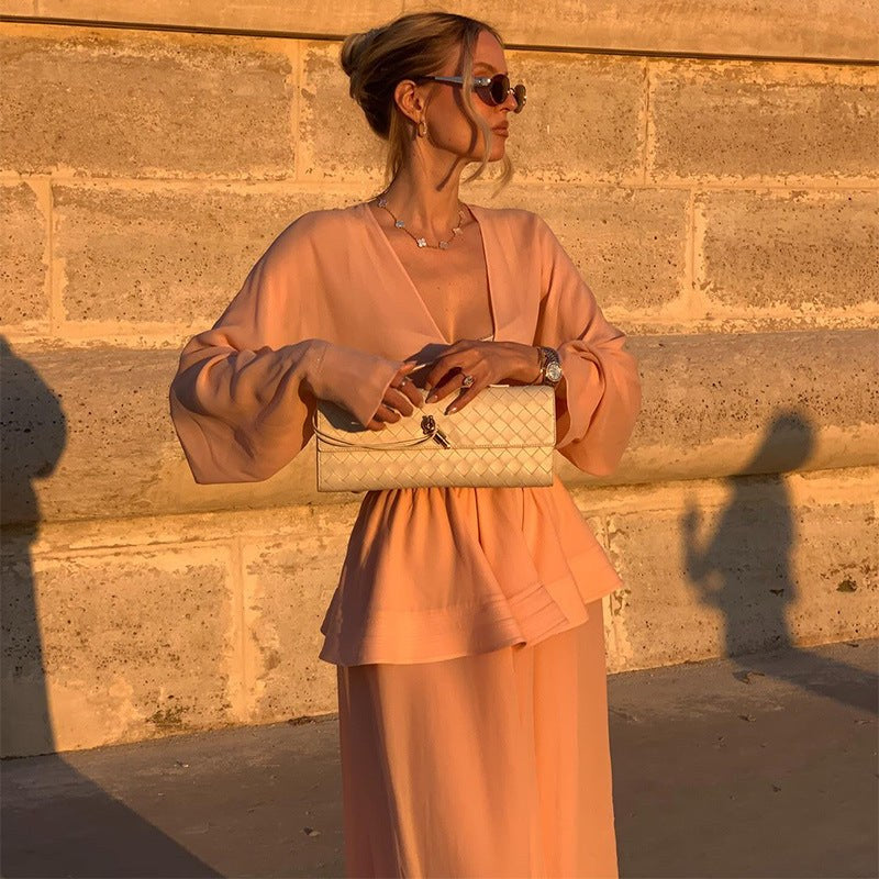 Colette | Women's Flowing Elegant Top in Pink
