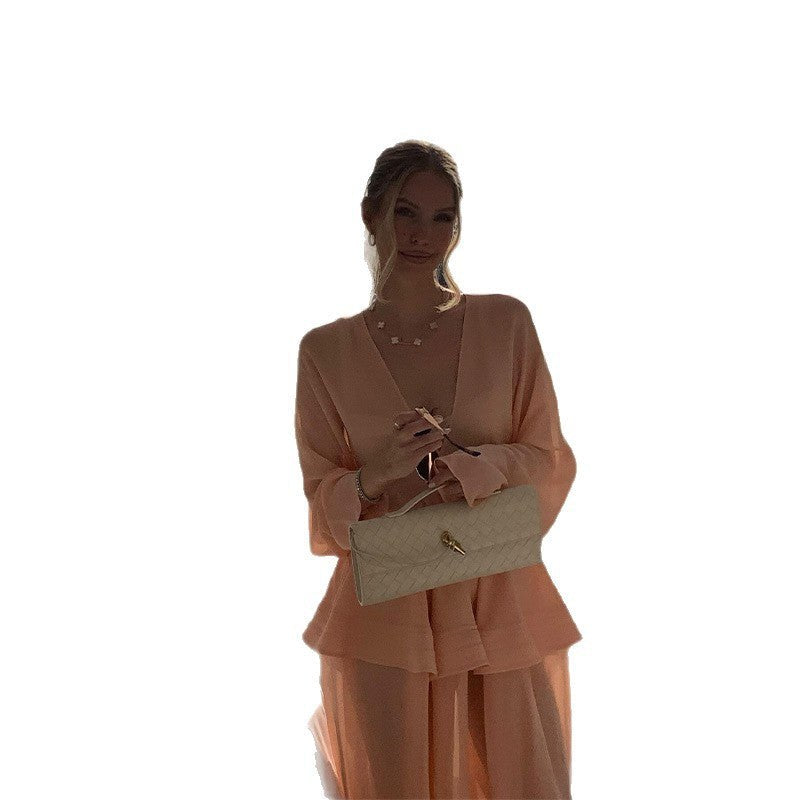 Colette | Women's Flowing Elegant Top in Pink