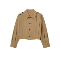 Constance | Women's Button Detail Modern Jacket in As Shown