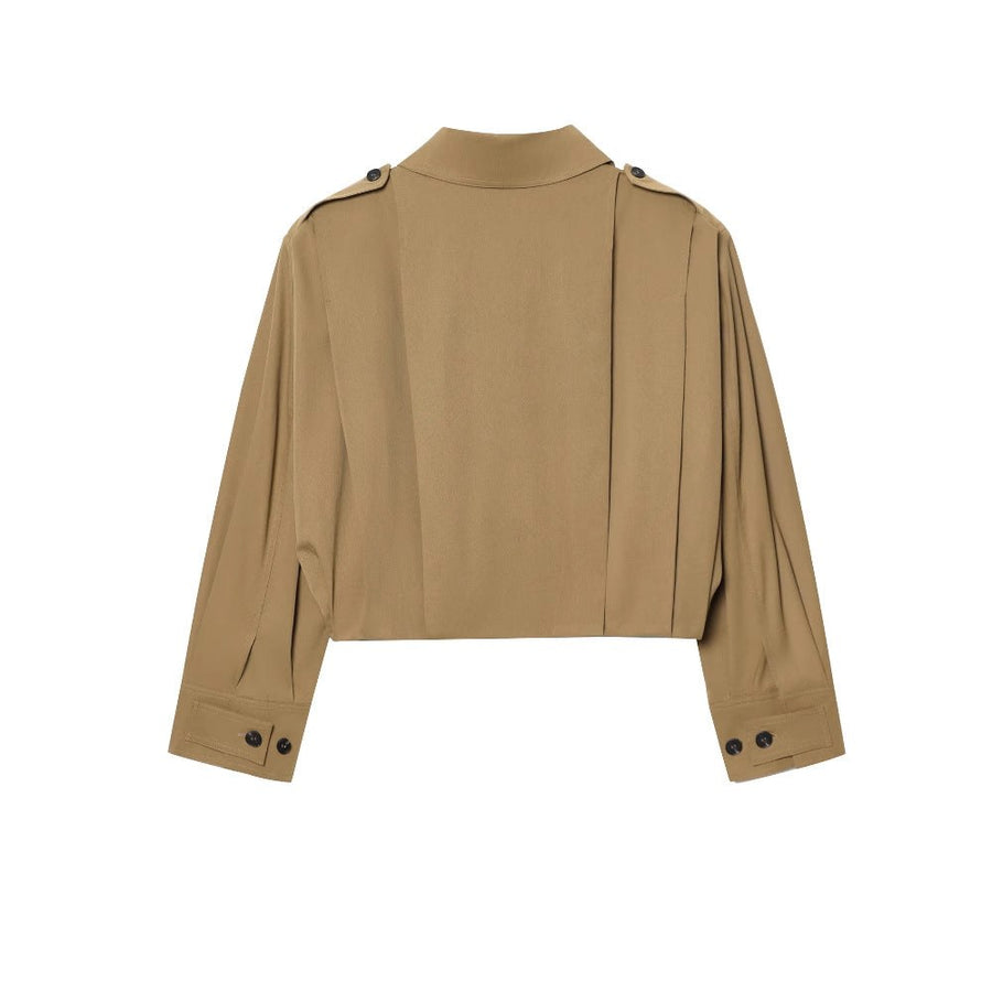 Constance | Women's Button Detail Modern Jacket in Multicolor