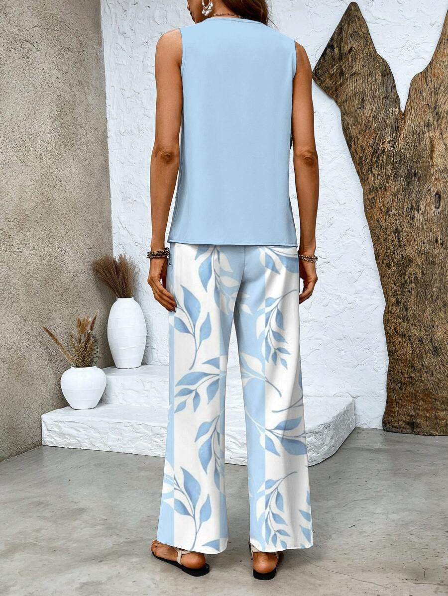 Constantia | Women's Matching Top and Pants Two-Piece Set
