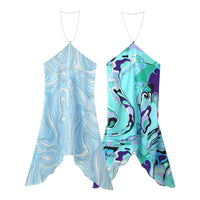 Constantia | Women's Asymmetric Floral Elegant Maxi Dress