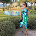 Constantia | Women's Asymmetric Floral Elegant Maxi Dress