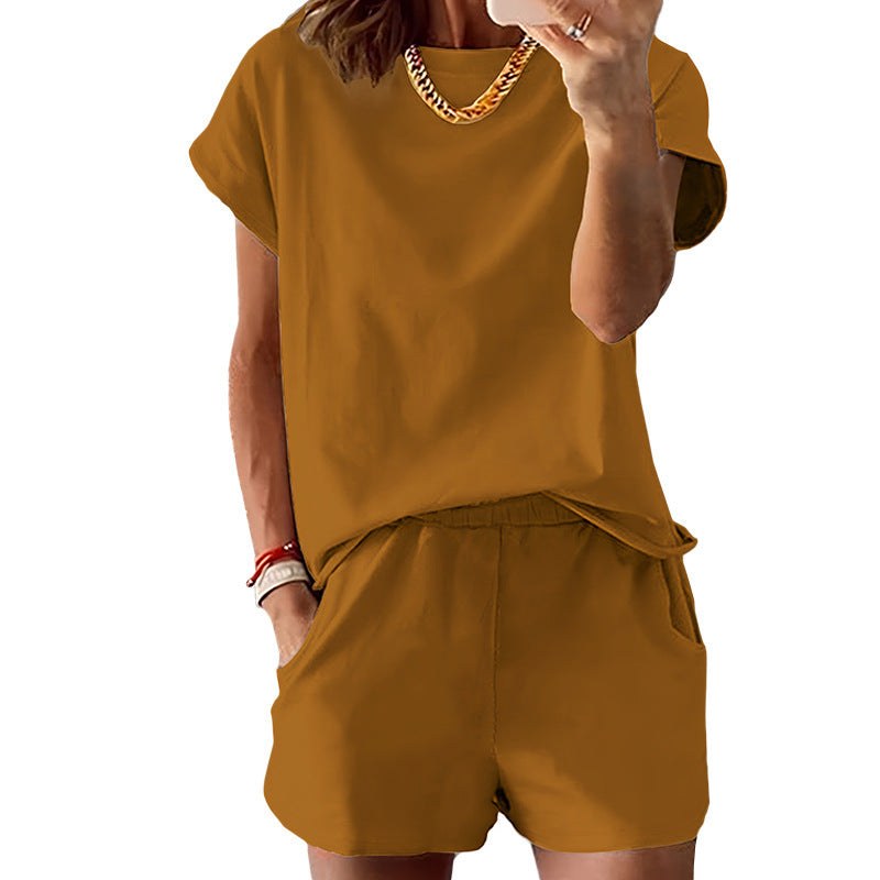 Cora | Women's Two-Piece Set in Brown