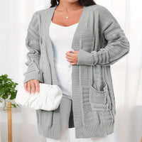 Coralia | Women's Knit Cardigan in Gray