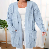 Coralia | Women's Knit Cardigan in Light Blue