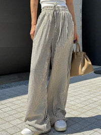 Coralie | Women's Casual Boho Pants – Dress Pants in Black