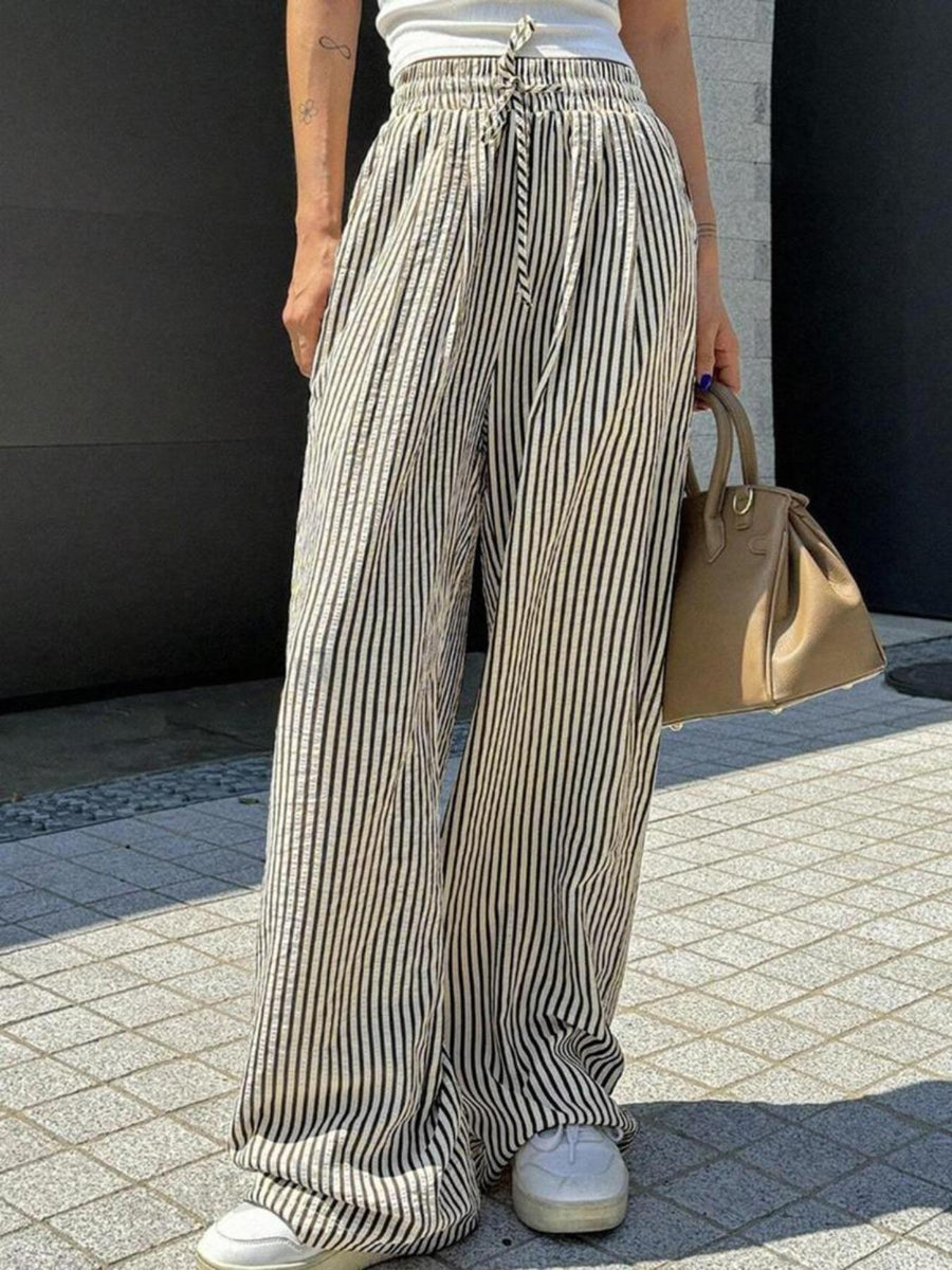 Coralie | Women's Casual Boho Pants – Dress Pants in Black