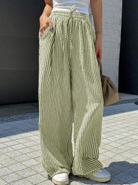 Coralie | Women's Casual Boho Pants – Dress Pants in Green