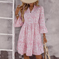 Cordelia | Women's Ruffle Floral Dress