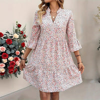 Cordelia | Women's Ruffle Floral Dress