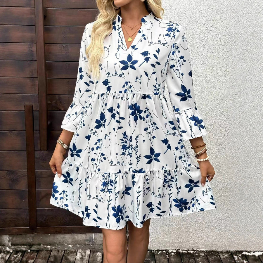 Cordelia | Women's Ruffle Floral Dress