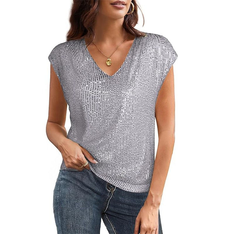Cordula | Women's Top in Silver