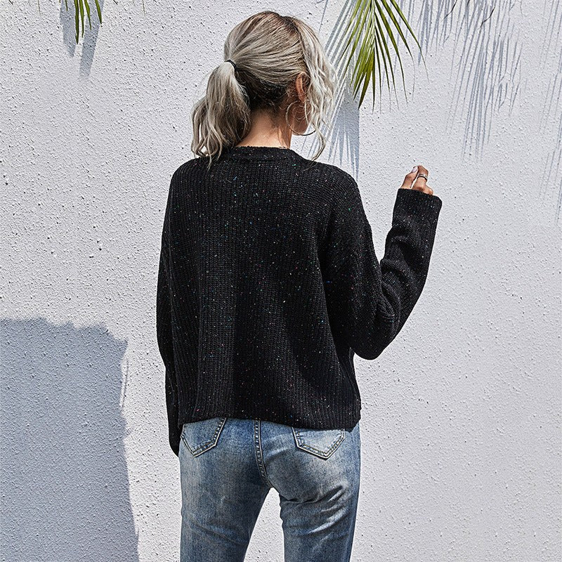 Crispina | Women's Button Detail Knit Cardigan