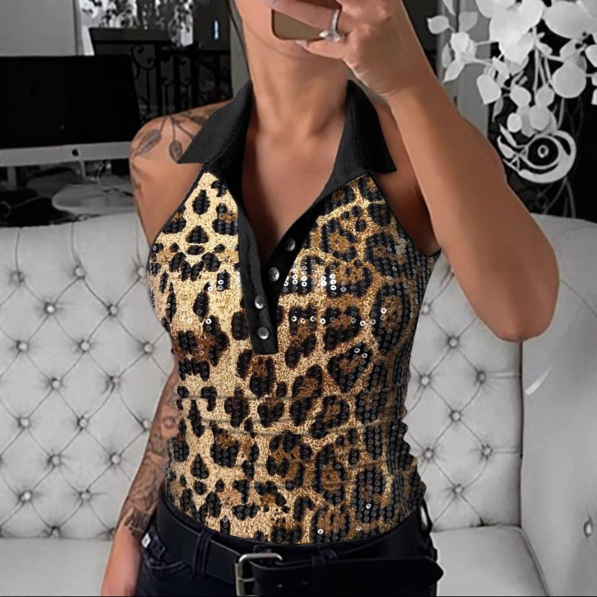 Crispine | Women's Leopard Print Shirt