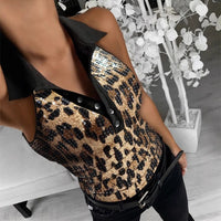 Crispine | Women's Leopard Print Shirt