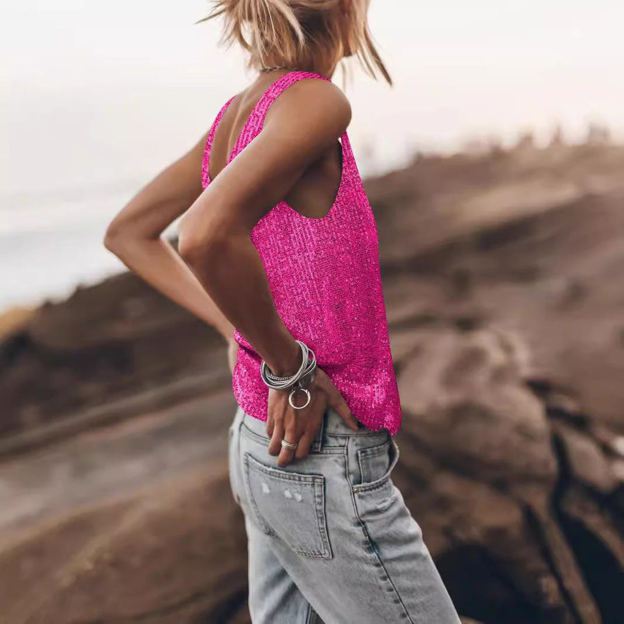 Cyprienne | Women's Crew Neck Lightweight Top