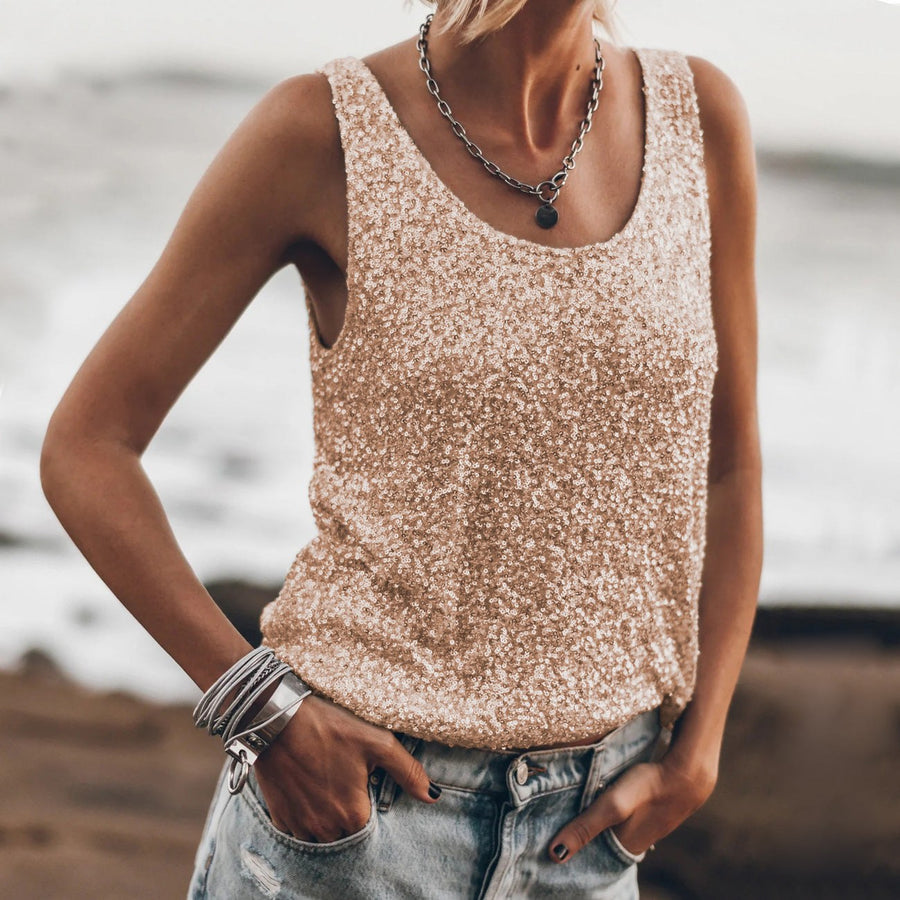 Cyprienne | Women's Crew Neck Lightweight Top