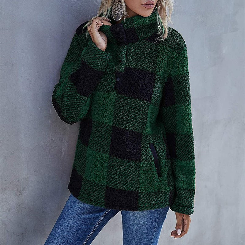 Dagmar | Women's Pockets Modern Jacket in Green