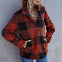 Dagmar | Women's Pockets Modern Jacket in Red